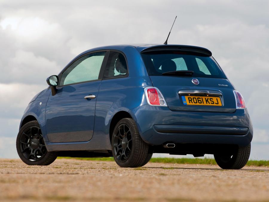  Fiat 500 TwinAir + 2011 года  (UK) (фото 9 из 12)